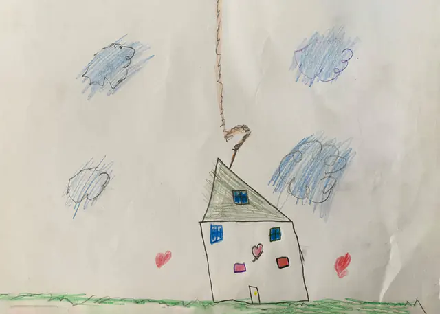 Drawing 7 of 25 by a child of Minab